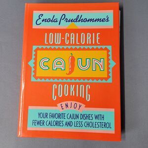 Enola Prudhomme's Low-Calorie Cajun Cooking Book Enola Prudhomme Paperback 1991